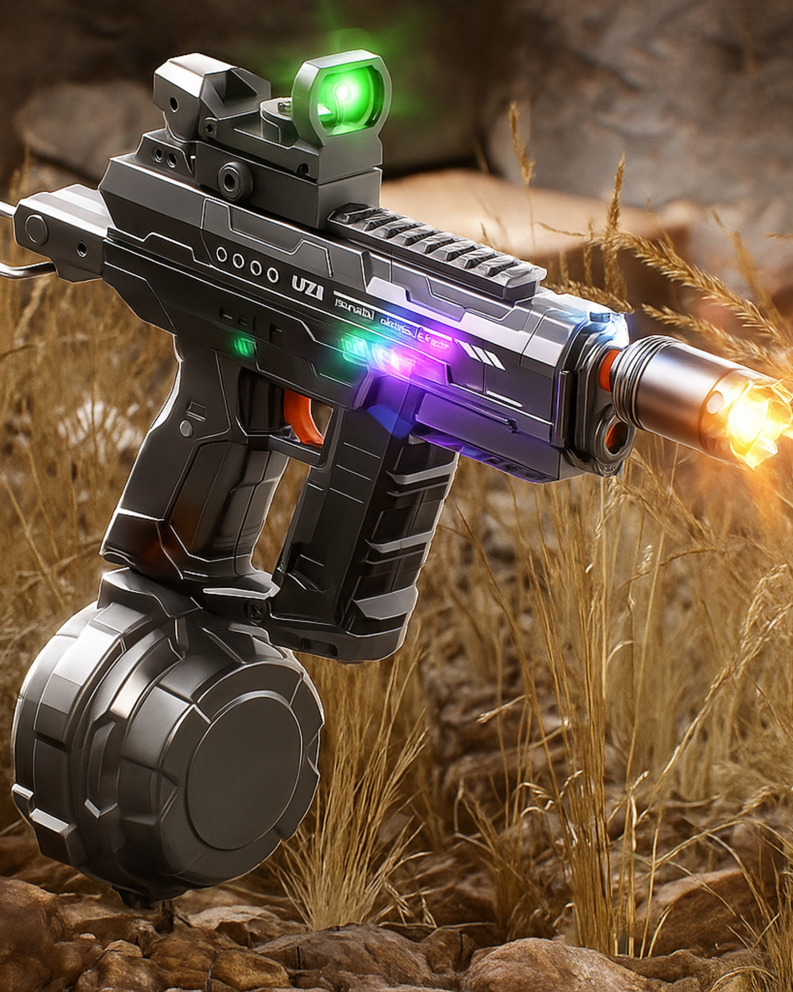 pistola de agua eléctrica